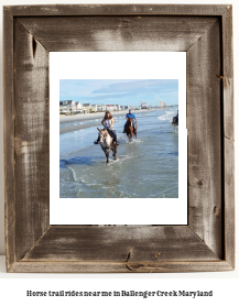 horse trail rides near me in Ballenger Creek, Maryland